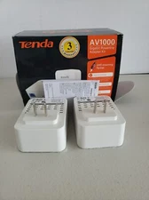 Tenda PH3 AV1000 Gigabit Powerline Adapter Kit Model PH 3 New In Open Box