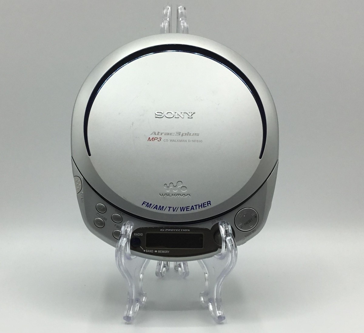 Sony ATRAC3/MP3 CD Walkman with Digital Tuner (D-NF610/M) | eBay