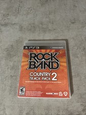 Rock Band: Country Track Pack Vol. 2 (Sony PlayStation 3, 2011) CIB Complete PS3