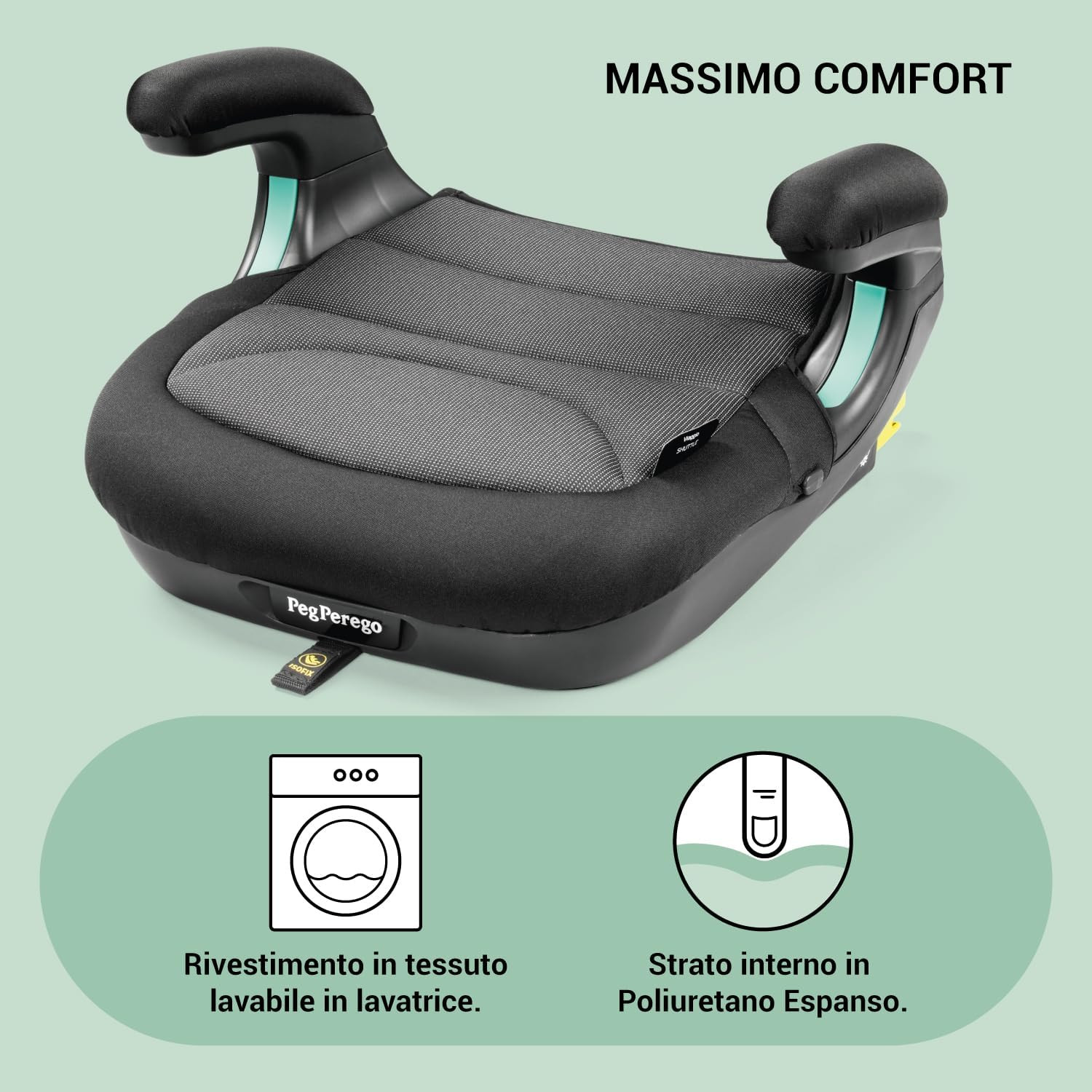 Seggiolino Auto Viaggio Shuttle con ISOFIX per Bambini foto 4