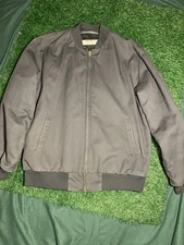 Vintage 90s Men’s WearGuard Bomber Style Workwear Jacket Large Black Work Jacket