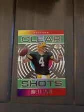 2021 Panini Illusions - Clear Shots Brett Favre #CS-11 Emerald