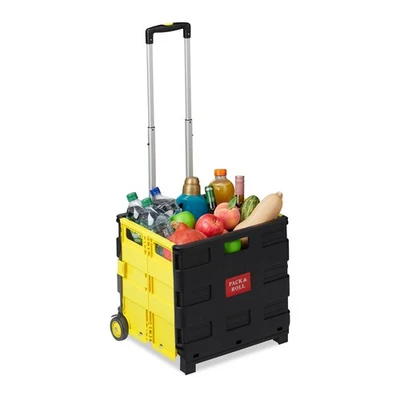 Carro de la compra carrito plegable trolley portátil ligero resistente 2 ruedas - Imagen 1 de 4
