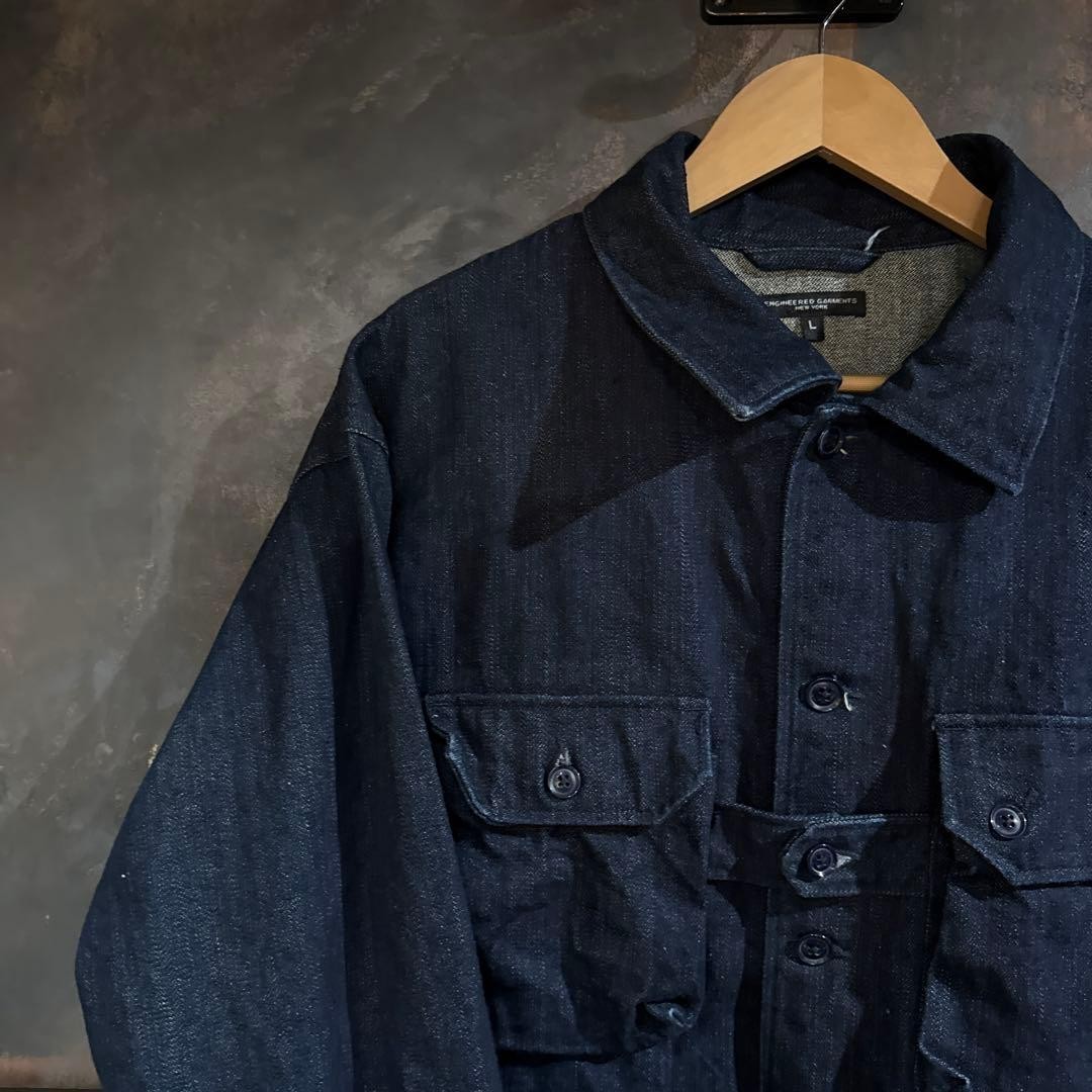 Engineered Garments Explorer Denim Jacket Used B … - image 2