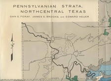 Pennsylvania Strata Northcentral Texas Map Feray Brooks and Heuer