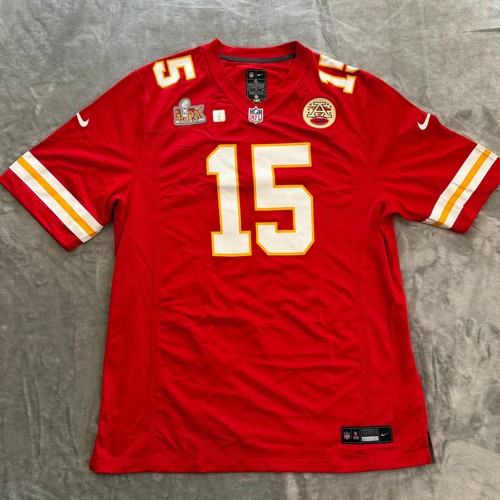 Patrick Mahomes Kansas City Chiefs Super Bowl LIX Nike Jersey Mens XL Red New