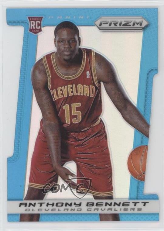 2013 Panini Prizm Light Blue Die-Cut 24/199 Anthony Bennett #271 Rookie RC 8d4
