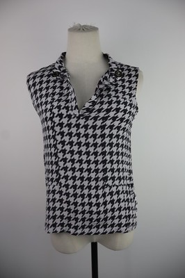 MAX&CO ÄRMELLOSES SHIRT SHIRT TOP DAMEN GR M WOMAN CASUAL VINTAGE T-SHIRT