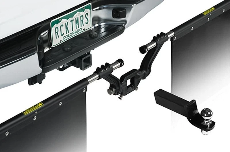 Rock Tamers 00110 Hub Mud Flap System for 2-1/2" Receiver Foto 3 de 4
