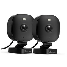 Security Camera Outdoor 2.5K, 2.4G/5G Smart Wi-Fi Cameras for 2.5K Black 2Pack