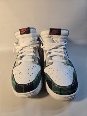 Nike Dunk Low Retro Premium Check Shoes Sneakers White/Red DV0827-100 US 7-12