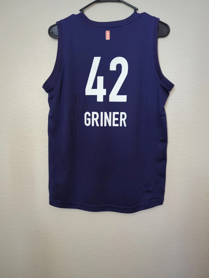 *Used* Phoenix Mercury: Signed Brittney Griner #42 WOMENS Extra Large (XL) - Image 2 of 4
