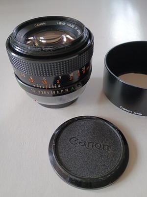 Canon Objektiv FD 55mm 1:1.2 S.S.C., gebraucht, von Privat