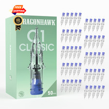 Dragonhawk Extreme 50Pcs Tattoo Needles - 12 50 Count Pack of 1 , Clear