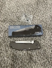 Cold Steel Knives Code 4 Lockback 58TPT CPM S35VN Steel Tanto Point