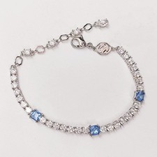 Colorful Square Diamond Tennis Chain - Romantic Bracelet for Women