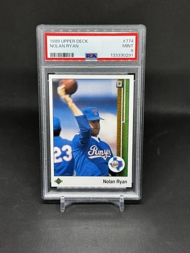 1989 Upper Deck - Nolan Ryan #774 PSA 9