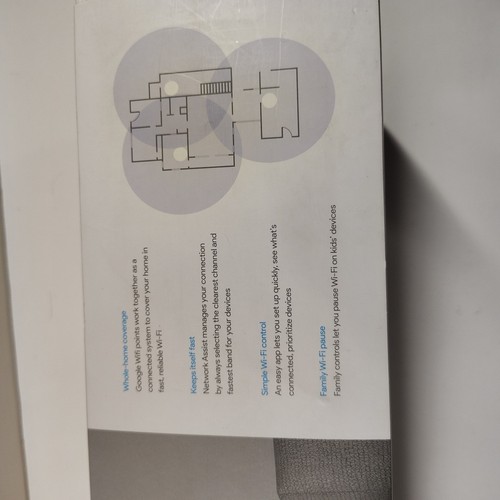 Google Wifi - Whole Home Wi-Fi System - 3-Pack - White - OPENBOX - Picture 4 of 12