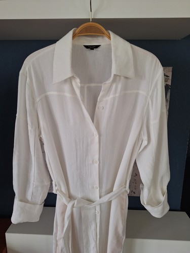 MASSIMO DUTTI, M, 38/40, Hemdblusenkleid ,100 % Leinen, wie Neu - Bild 11 von 12