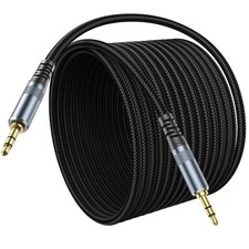 20Ft 3.5mm Audio Cable AUX Cord Male to Male for Headphone Speaker Phone