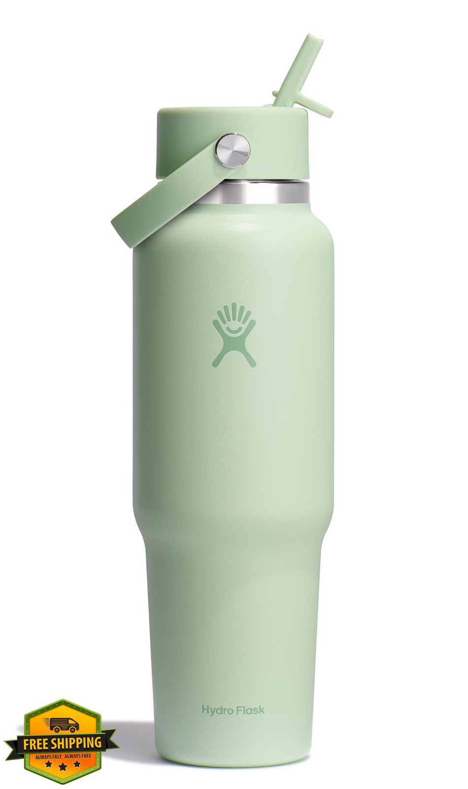 40oz Aloe Green Insulated Straw Lid