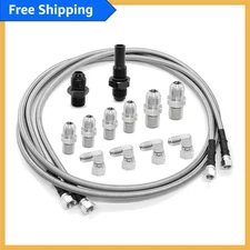70" Transmission Cooler Lines Kit with 6AN Fittings - Universally Compatible