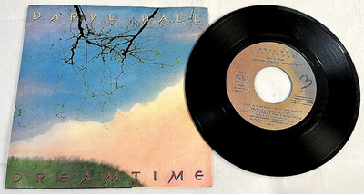 Daryl Hall  - Dreamtime / Let It Out - Vinyl 7'' Single Picture Sleeve 1986 Exc.