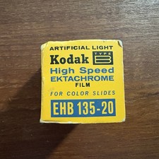 Kodak Film High Speed Ektachrome EHB 135 Expired October 1967 Type B Photo