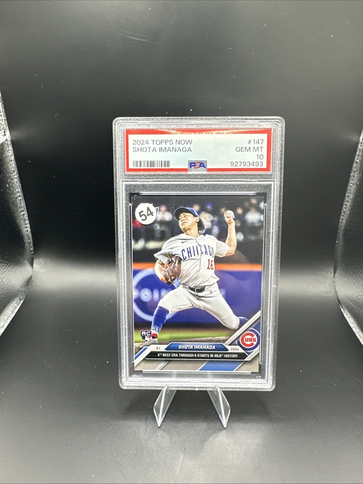 2024 Topps Now - Shota Imanaga #72 /2752 (RC)