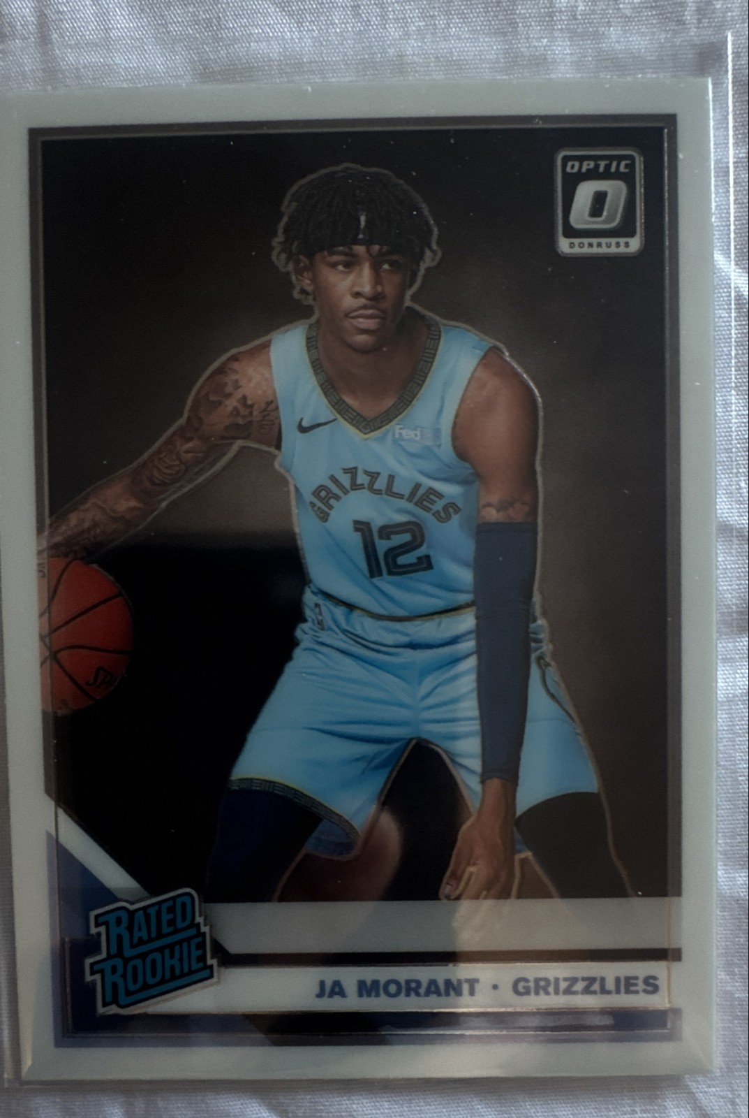 2019-20 Panini Donruss Optic - Rated Rookie Ja Morant #168 (RC) Grizzlies