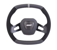 Grant Products 693 C8 Performance Steering Wheel - Gray Center Stripe