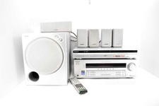 Sony Heimkino mit Verstärker, DVD-Player, Subwoofer, 5 Boxen + Fernbedienung