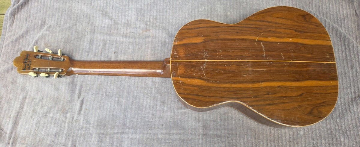 RARE 1960s Di Giorgio No. 18 Estudante Classical Guitar 