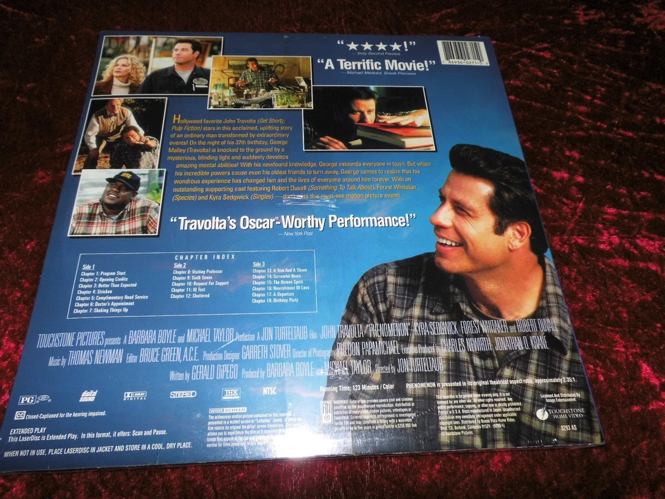 phenomenon sind zwei laserdisc in englisch - Bild 2 von 2