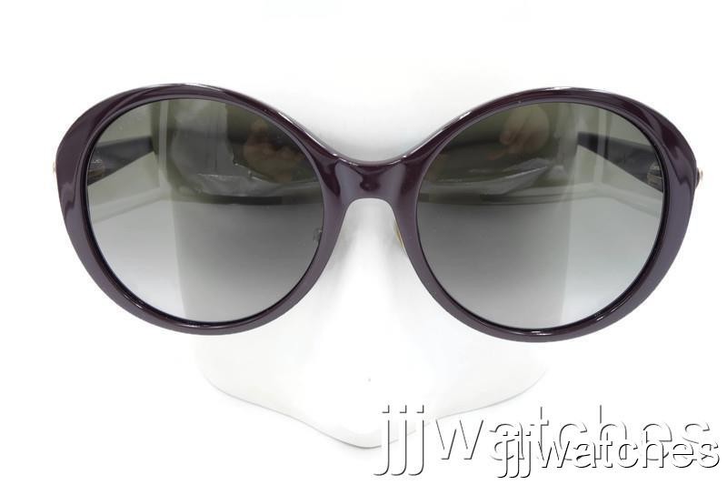 New Gucci Women Round Brown Oversized Sunglasses Gradient  display picture 3