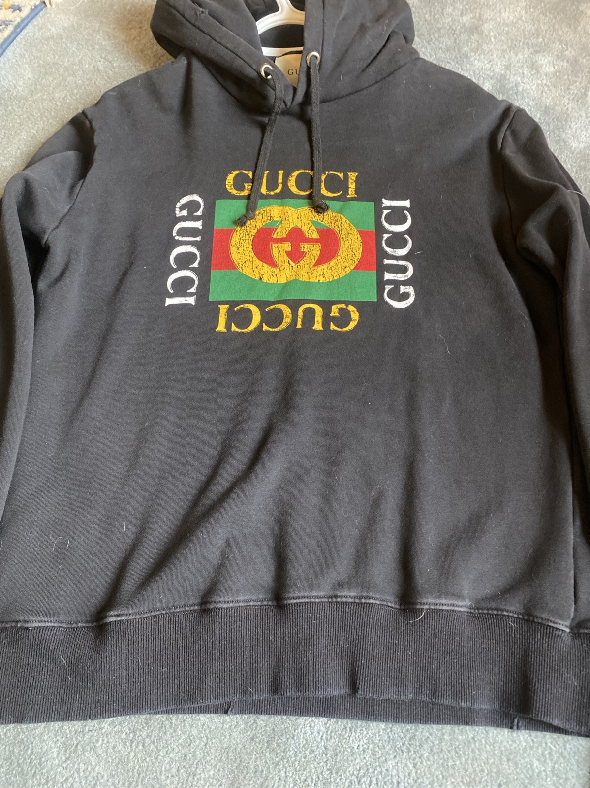 Gucci Oversized Hoodie Black (Small)