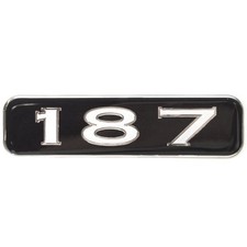 Ranger Boat Number Decal 7C326 | 187 Vinyl  8 x 3  Inch