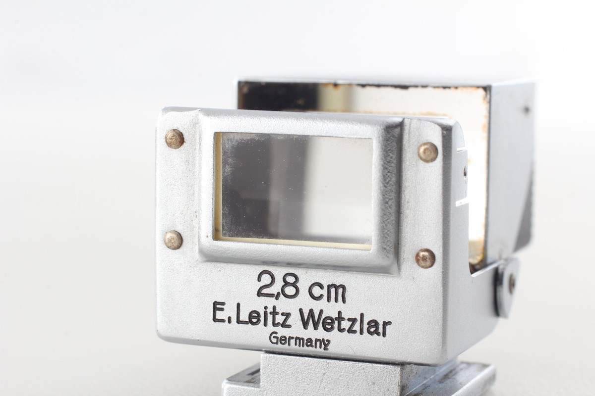 【LEICA】Leitz Wetzlar 28 ビューファインダー SUOOQ SUOOQ [ MINT in Box ] Leica E. Leitz Wetzlar 2.8cm 28mm View