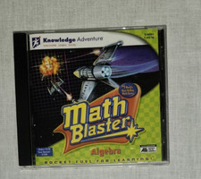Math Blaster Algebra PC Game on CD-ROM WIN/MAC VG