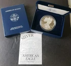 2003 W Proof $1 American Silver Eagle Dollar