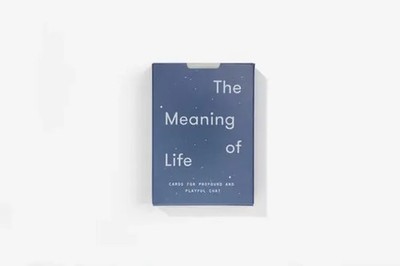 The Meaning of Life | 52 cards for profound and playful chat | Englisch | 2022
