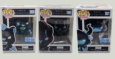 Funko Pop Solo Leveling Shadow Army Set Iron #2021 Igris #1985 AND Tank #2020