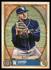 2021 Topps Gypsy Queen #93 Willy Adames Tampa Bay Rays 56997