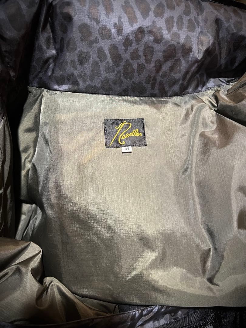 Needles Leopard Print Down Jacket Needles Enginee… - image 4