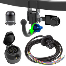 AHK Anhängerkupplung abn. +E-Satz 13p für Mazda 3 BK 03-09 4-Tür Stufenheck