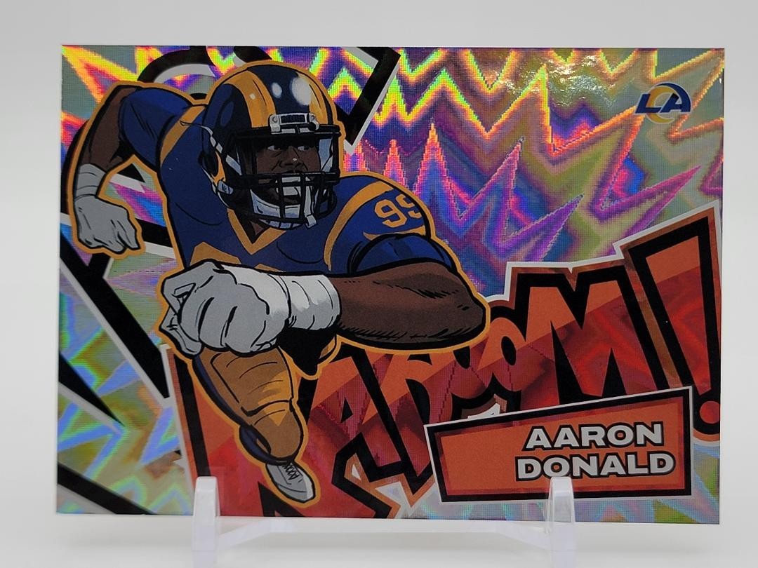 2025 Panini Absolute Aaron Donald KABOOM!! #24 - LA RAMS