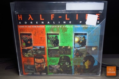 VGA GOLD 85+ NM+ - Half-Life: Adrenaline Pack BIG BOX PC CD 1999