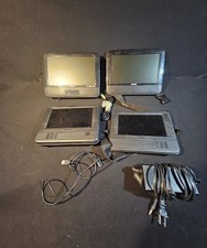 Lot of Portable DVD Players Philips, RCA PARTS OR REPAIR