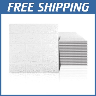 Printable White Foam Wall Panels, 58 sq.ft Coverage
