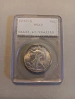 1937-S Walking Liberty Half Dollar PCGS MS-63 Old Rattler Holder